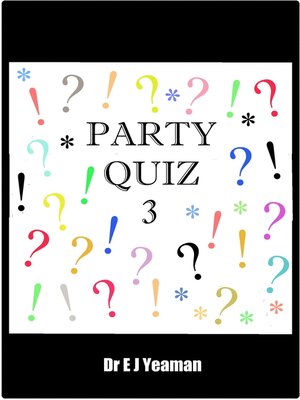 cover image of Party Quiz 3